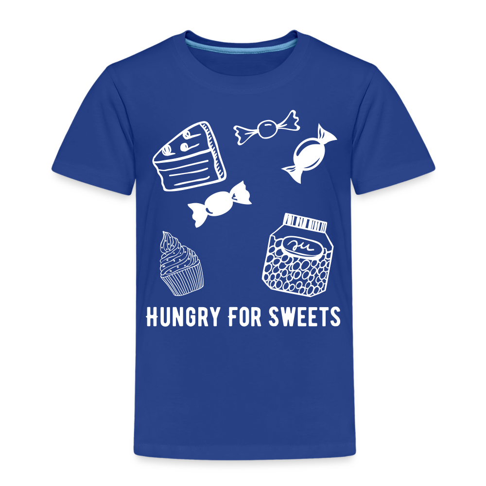 Hungry For Sweets T- Shirt - The Elijah Collection - royal blue