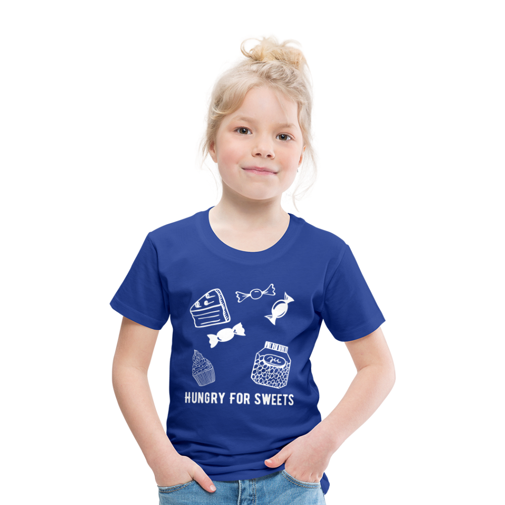 Hungry For Sweets T- Shirt - The Elijah Collection - royal blue