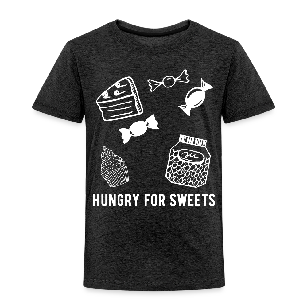 Hungry For Sweets T- Shirt - The Elijah Collection - charcoal grey